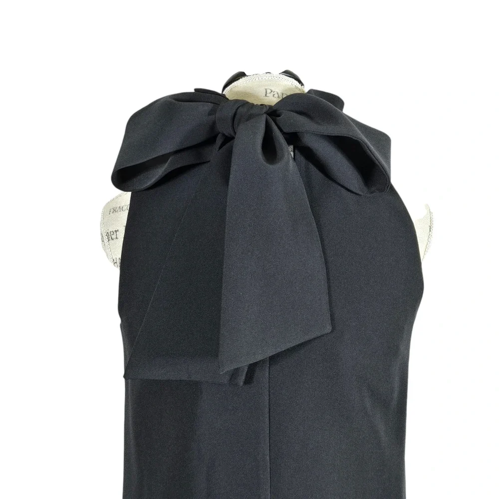 Tuckernuck‎ Blythe Black Bow-Back Shift Dress XS NWT